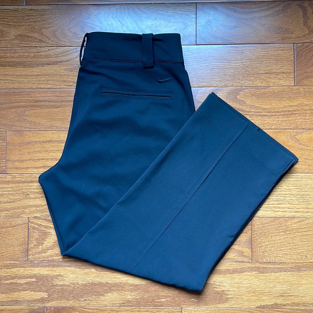 NIKE Golf Pro Pants Dri Fit Tour Performance Black Women’s Size 4 Crop